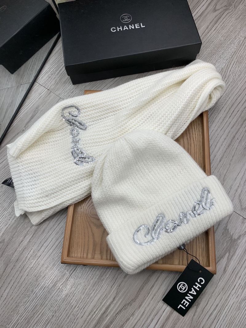 Chanel Caps Scarfs